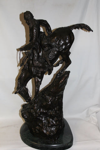 Frederic Remington, Bronze Sculpture "The Mountain Man" #444 Sold Out