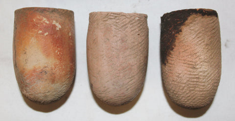 Crucibles : Rare Hand Made Crucibles for Precious Metal Smelting from Began, Myanmar #453 Sold