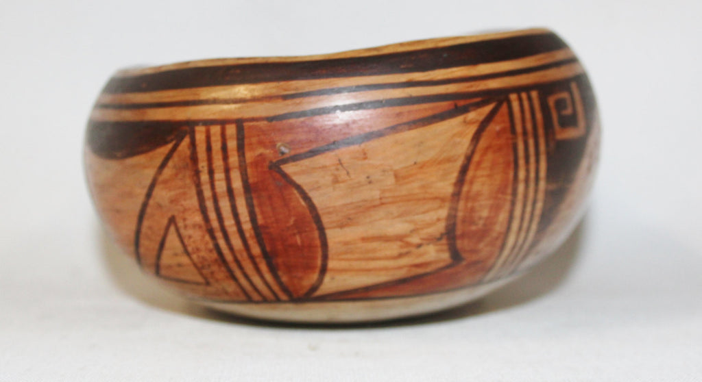 Native American : Historic Hopi Pottery Bowl by Rena G. Leslie (1929-1980) Small Size #462