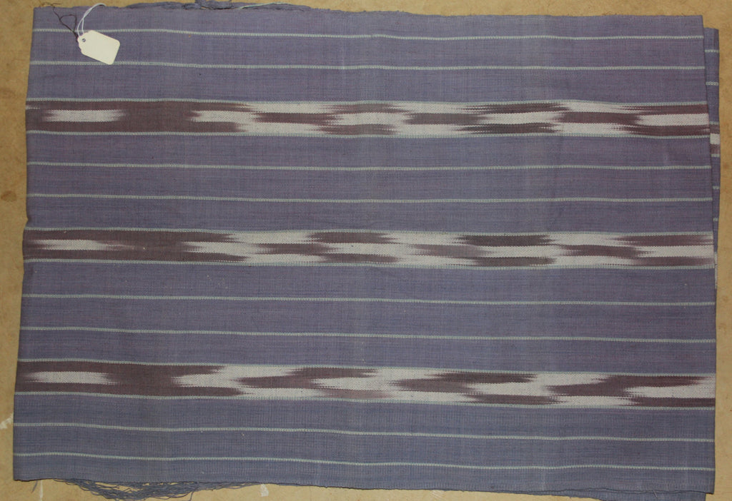 Table Runner : Two Pieces of Vintage Hand Woven and Dyed Cotton Table Runners from Chiang Mai, Thailand #470