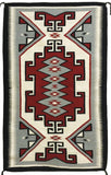 Navajo Rug, Native American Vintage Navajo Rug/Weaving, ca 1960's #498
