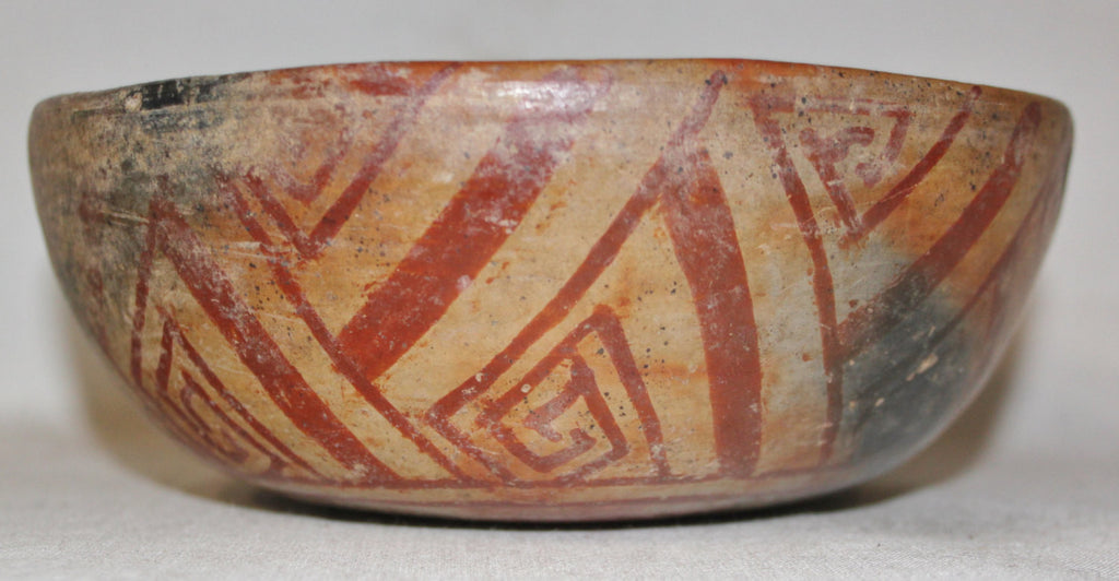 Pueblo Pottery : Prehistoric Native American Pueblo Pottery Bowl-Curiosity #529