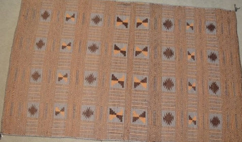 Navajo Rug : Native American Vintage Rare Navajo Double Sided Rug/Weaving, Ca 1970's #537 SOLD
