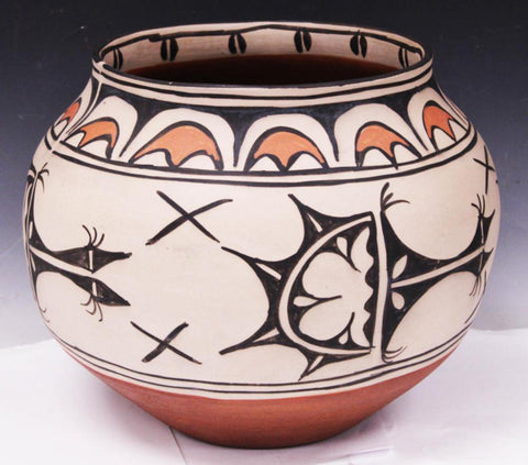 Native American Indian Pottery - polychrome - polychrome