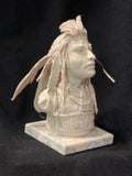 James Regimbal’s, "Rare and Original Clay Models- Brule-Little Hawk" #C 1591
