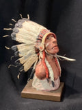 James Regimbal’s, "Rare and Original Clay Models- Lakota Chief" #C 1595