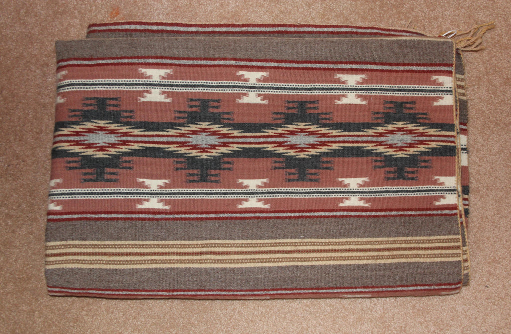 Native American Vintage, Large Navajo Crystal Rug/Weaving, by Mary Johnson, Ca 1970's, #1572