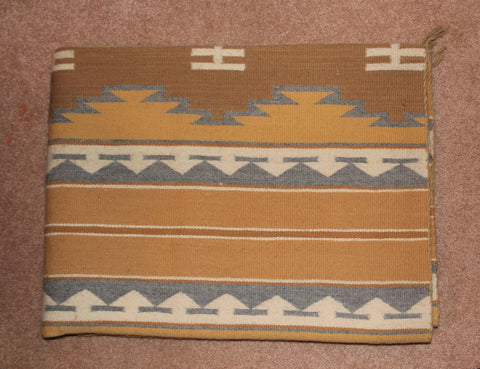 Native American Vintage, Large Navajo Crystal Rug/Weaving, by Mary Johnson, Ca 1970's, #1571