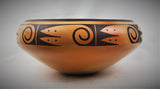 Native American, Extraordinary Large Traditional Hopi Polychrome Pottery Bowl, by Dee Setalla, Bear Clan, # 1641 Sold