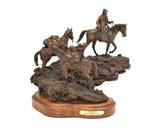 Western Bronze, "Rocky Trails" by James Regimbal, Limited Edition, 23/50, Ca 1978, #990
