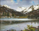 Contemporary Oil Painting Titled, "June Lake", by Noted Artist Steven Scott, C 1634