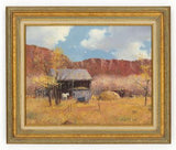 Contemporary Oil Painting Titled, "Farm Near Shonto", by Noted Artist Steven Scott, C 1640